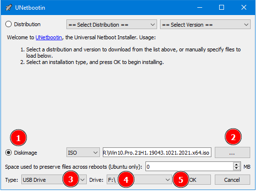 membuat bootable windows di flashdisk dengan unetbootin