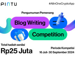 Saya menjadi pemenang lomba Blog Competitiion Pintu 2024