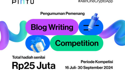 Saya menjadi pemenang lomba Blog Competitiion Pintu 2024