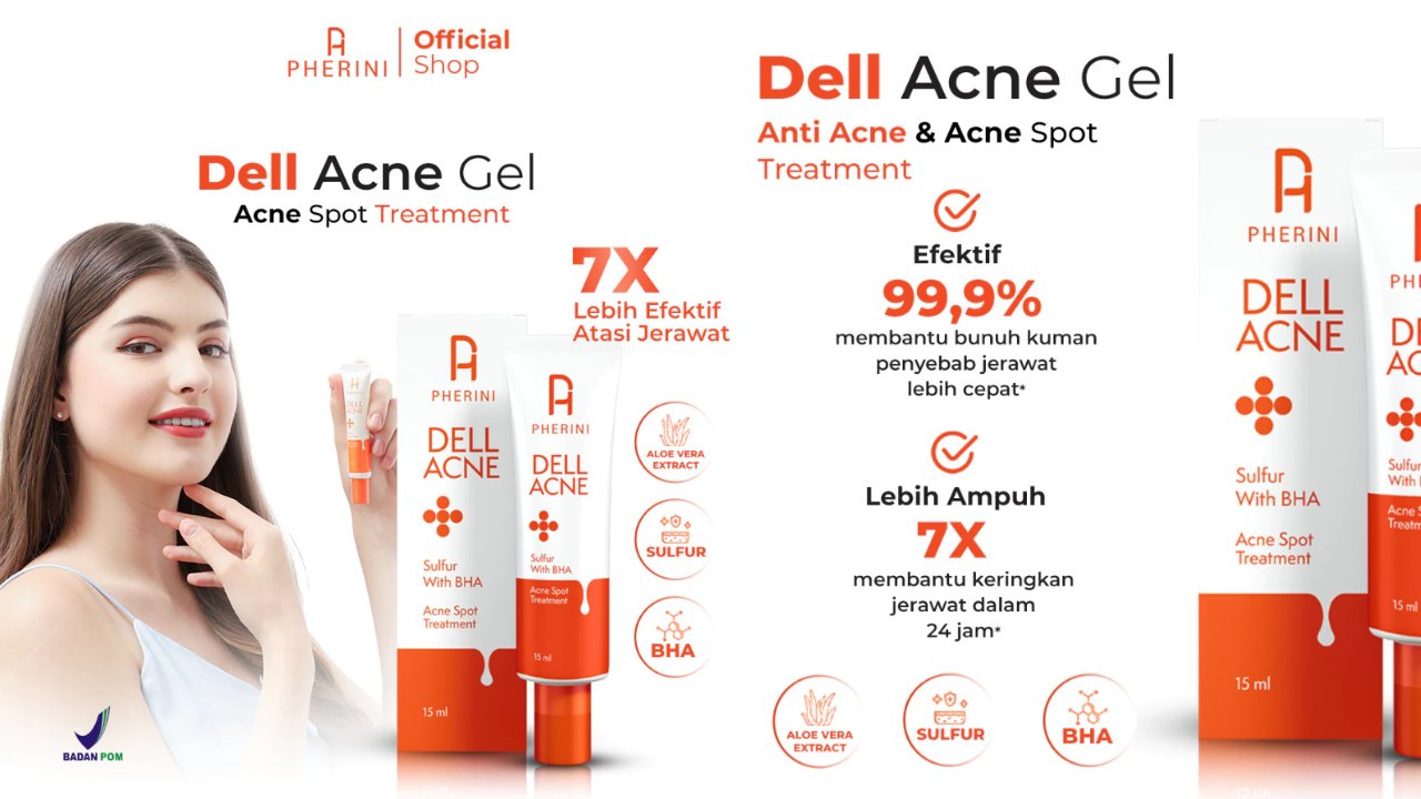 Pherini Dell Acne Gel